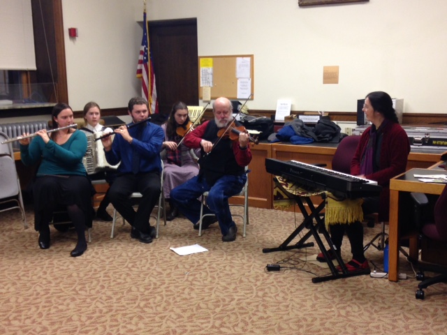 At the reception given by New Hampshire Governor Maggie Hassan in honor of her inauguration on Jan. 8, 2015.